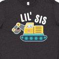 thumbnail image 4 of Inktastic Lil Sis in with Bulldozer Youth T-Shirt, 4 of 5