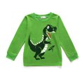 thumbnail image 2 of Little Hand Toddler Boy Pajamas Dinosaur Long Pjs 100% Cotton Pajama Set 2T, 2 of 5
