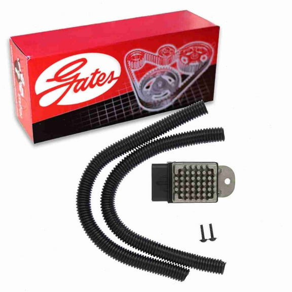 Gates Engine Cooling Fan Module compatible with Jeep Liberty 2.4L 3.7L L4 V6 2002-2003