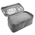 thumbnail image 5 of Uadme Bolsa De Almacenamiento De Viaje,Organizador De Almacenamiento De Viaje Portátil,Ropa Interior Impermeable,Bolsa Para Calcetines,Funda USB Para Viaje De Negocios(Gris), 5 of 5
