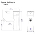 thumbnail image 5 of ZLINE Donner Bath Faucet in Chrome (DNR-BF-CH), 5 of 6