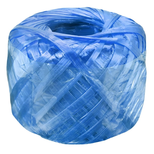 Unique Bargains Uxcell Polyester Nylon Plastic Rope Twine Household Bundled For Packing,150m Length,blue Blue