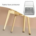thumbnail image 2 of LCXmlly Floor Protector For Chair Legs 4Pcs Silicone Chair Leg Covers Non slip Scratch resistant Table Leg Floor Protectors for Furniture, 2 of 9