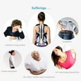 thumbnail image 5 of Posture Corrector for Men and Women, Adjustable Back Brace,Straightener Metal Thoracic Spinal Brace Support Recover Postural Extension Vest, 5 of 6
