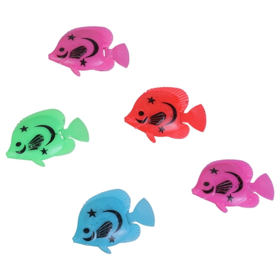 Sinyiin 5x Aquatic Tropical Fish for Fish for Tank Aquarium Decoration Beautiful Appearance Aquatic Tropical Fish for Fish for T