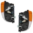thumbnail image 6 of New Front Right and Front Left Turn Signal Light Compatible With GMC Isuzu W5500 Forward W5S042 4 Cyl 4.8L W4500 Forward W4S042 8 Cyl 6.0L 1995-2006 By IZ2521109 IZ2520109, 6 of 8