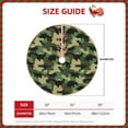 thumbnail image 2 of Sikiie Camouflage Dinosaur Nativity Christmas Tree Skirt, Jesus Christian Winter Holiday Tree Mat Decoration(30-48IN)30", 2 of 6