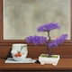 thumbnail image 4 of Arreglo de ramo de flores artificiales | Planta en maceta de plástico realista, decoración floral realista para mesa de sala de estar, acento de jarrón interior, 15x15x21 cm, rosa naranja verde |, 4 of 6