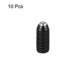 thumbnail image 3 of Uxcell Ball Point Set Screws, M4 x 10mm High Carbon Steel Metric Spring Hex Socket Grub Screw 10 Pack, 3 of 7