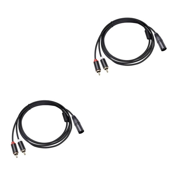 Seitruly Cable adaptador XLR a , amplificador de potencia de altavoz, Cable convertidor de Audio portátil, accesorios para equipos de sonido en Type3 NO3