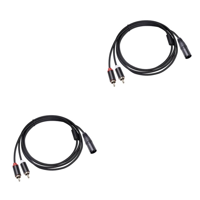 Seitruly Cable adaptador XLR a , amplificador de potencia de altavoz, Cable convertidor de Audio portátil, accesorios para equipos de sonido en Type3 NO3