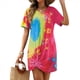 thumbnail image 1 of Vestido de Verano para Mujer, con Escote en V y Mangas , Color M, 1 of 8
