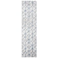 thumbnail image 3 of SAFAVIEH Amelia Floella Geometric Runner Rug, Gray/Blue, 2'2" x 12', 3 of 11
