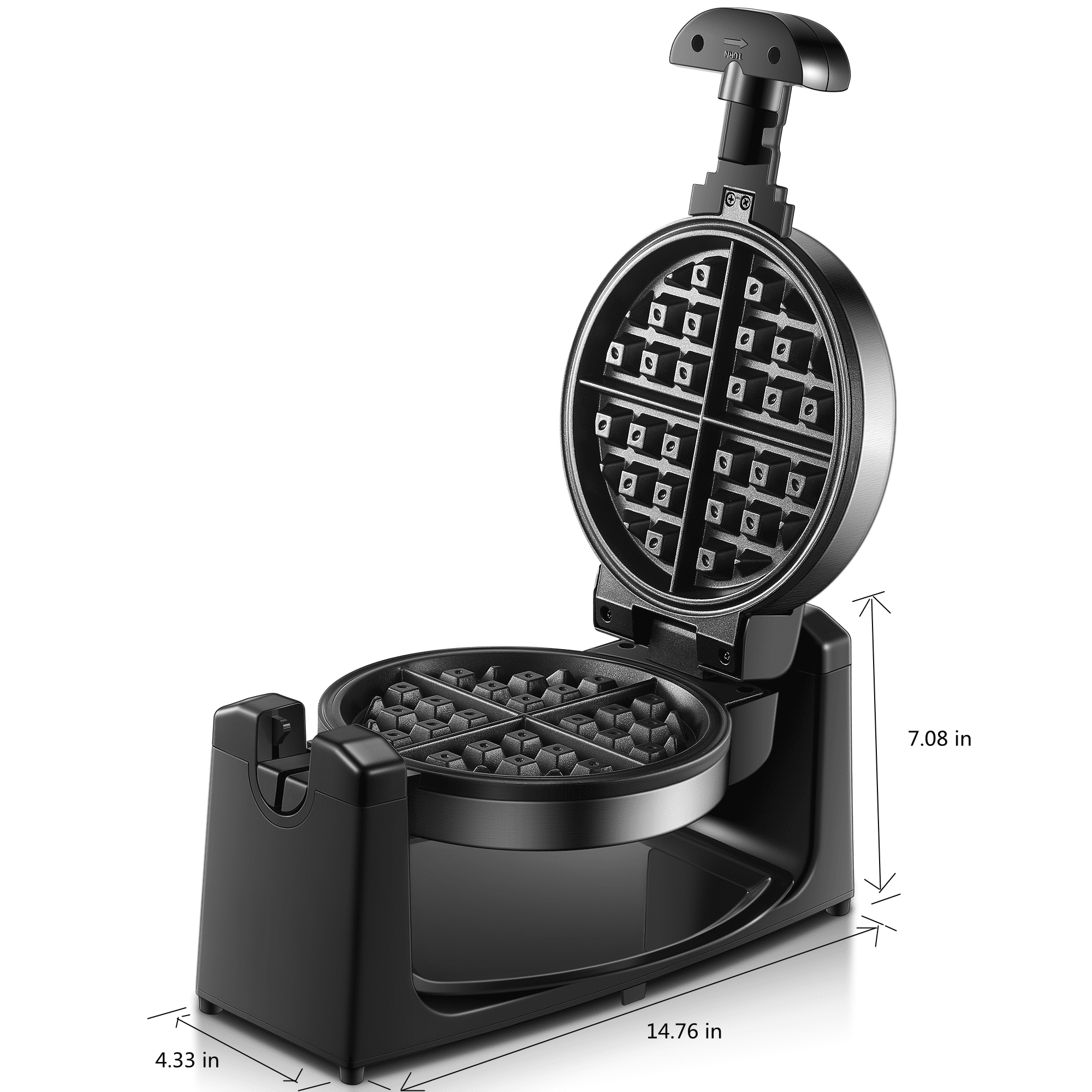 black panther waffle maker
