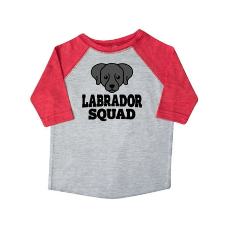 

Inktastic Dog Black Labrador Squad Gift Toddler Boy or Toddler Girl T-Shirt