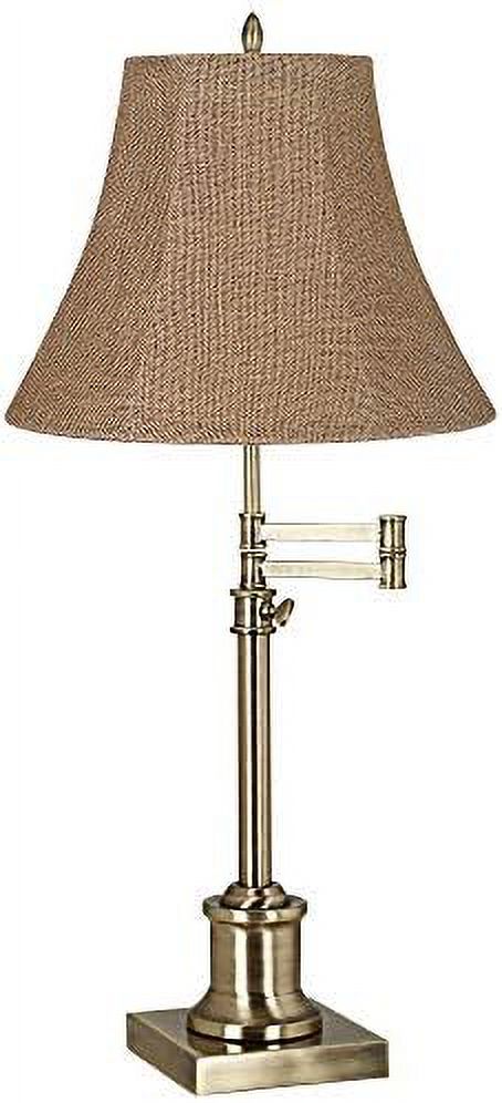 DIKTESSCW Lighting Westbury Traditional Swing Arm Desk Table Lamp ...