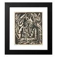thumbnail image 2 of Wacław Wąsowicz 12x14 Black Modern Framed Museum Art Print Titled - Madonna (1920), 2 of 5