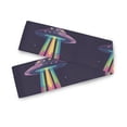thumbnail image 7 of Yayeee Table Runner 90 inches Long Home Kitchen Dinning Party Decoration, Purple UFO, 7 of 7