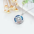 thumbnail image 3 of WINNICACA I'd be Lost without You Compass Necklace 925 Sterling Silver Compass Pendant Mom Jewelry Birthday Anniversary Mothers Valentines Day Gifts for Women, 3 of 7