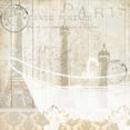 thumbnail image 2 of Allen, Kimberly 20x20 Gold Ornate Wood Framed with Double Matting Museum Art Print Titled - Travel 1, 2 of 4