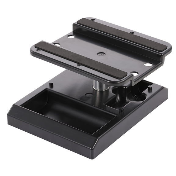 QSTDGVPW Repair Station Work Stand Platform for 1:8 1:10 1:12 RC Car Truck Parts, Black