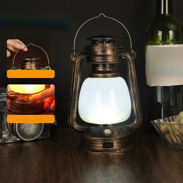 Lampes Solaires d'Extérieur, Lampes Solaires d'Extérieur, Lampes de Table Rechargeables à Brancher les Deux Peuvent Être Utilisées Lampes de Camping d'Extérieur Lampes de Camping Bar Chambre Télécommande Solaire Lampes Cheval Lampes de Table