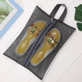 thumbnail image 3 of Portable Mesh Beach Bag Make-up Travel Storage Washing Bag Net Portable Swimming Bath Bag, 3 of 8