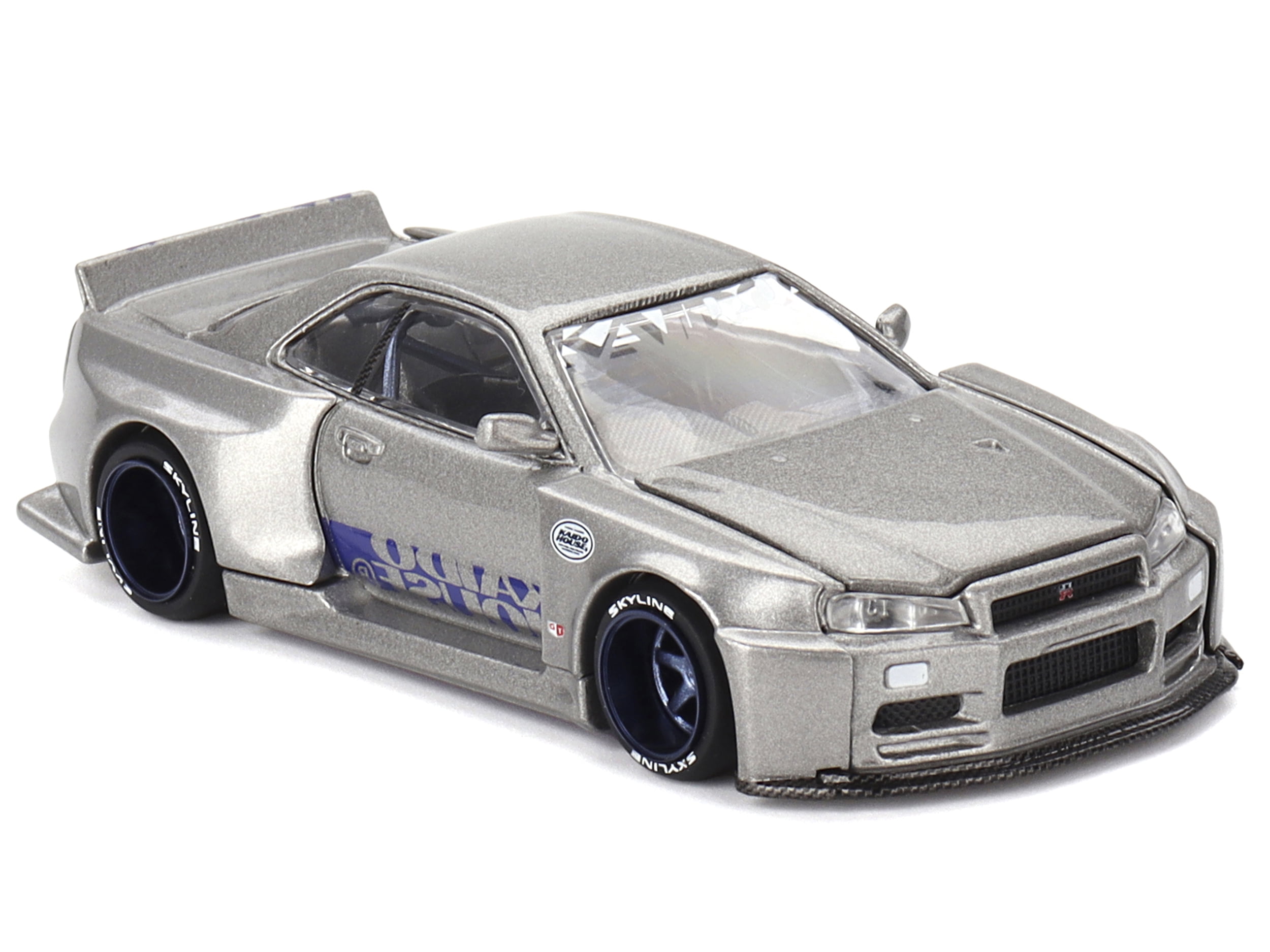 Kaido House x Mini GT Nissan Skyline GT-R (R34) Kaido Works Shinjuku V1 - 1:64 Scale (2024 Limited Edition)