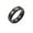 Black, variant on Valentine's Day Gifts for Woman His Beauty Her Beas T Ring Couple Ring Titanium Steel Valentine'S Day Present Black 7