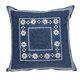 thumbnail image 1 of Parkland Collection Ronak Traditional Funda de almohada azul con inserto de poliéster Parkland Collection PILD11118P, 1 of 2