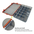 thumbnail image 4 of Fish Baits Storage Case with Detachable Compartments Grids Fishing Tackle Carry Box Seal Water Proof Fishing Tackle Box, 4 of 8