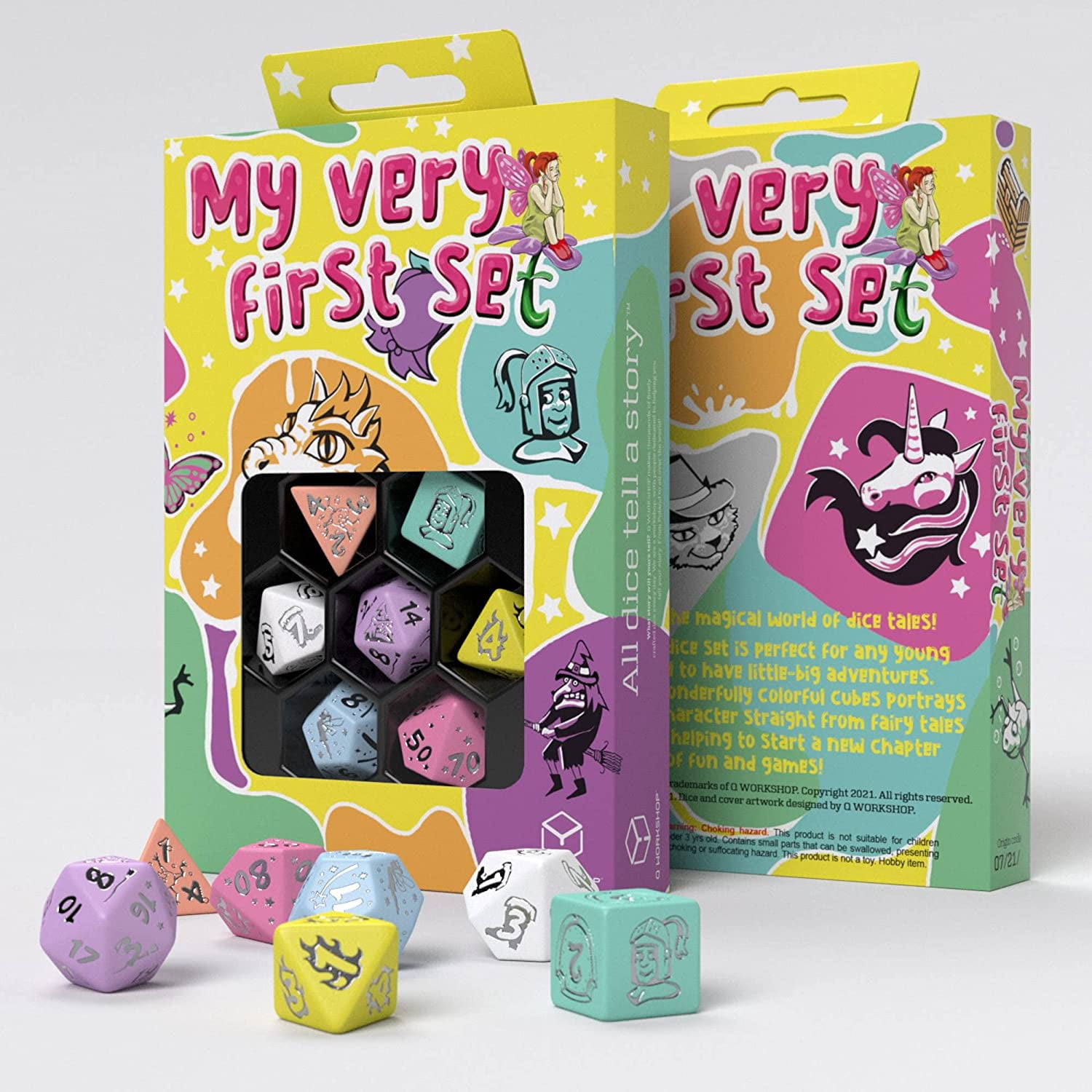 Magic and Fairy-tale Dice Story Telling Game 