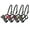 Lime Green, variant on Showman Leather Bronc Halter w/ Beaded Cross Design (Pink)