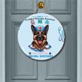 thumbnail image 2 of Just a Certified Nursing Assistant Cna Who Loves Her German Shepherd Round Wood Sign Alsatian Dog Lover Gifts Hanging Wall Home Decor - 00003, 2 of 5