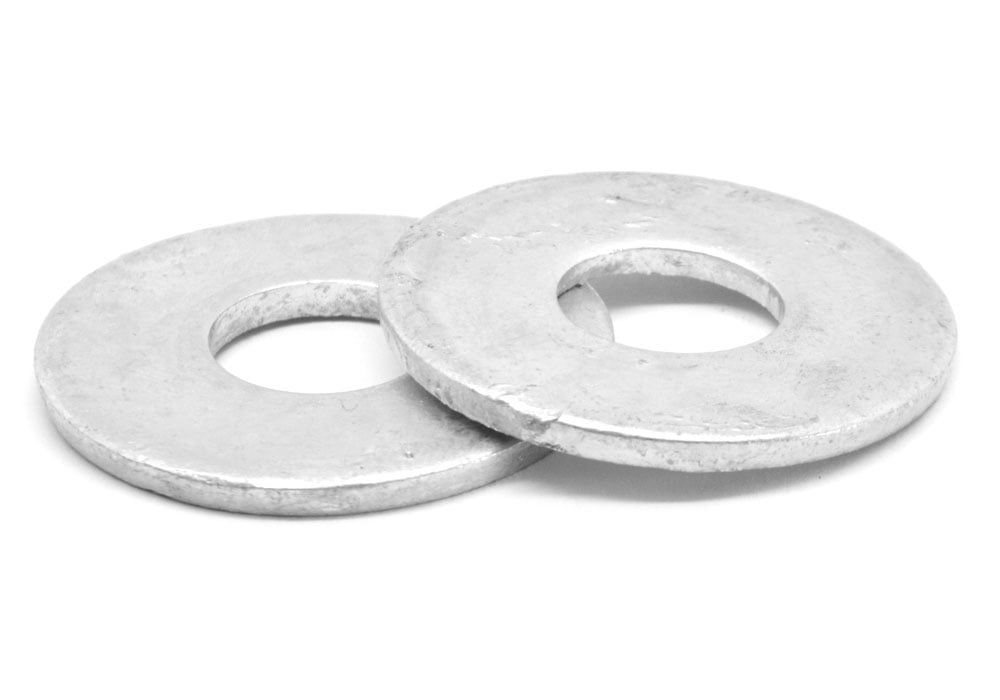3/8" Flat Washer USS Pattern Low Carbon Steel Hot Dip Galvanized 
