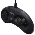 thumbnail image 3 of Retro-Bit Official Sega Genesis Controller 6-Button Arcade Pad for Sega Genesis - Original Port - Black, 3 of 7