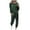 Green pants, variant on NSLGXD Womens Lounge Sweatsuits Sets Two Piece Outfits Long Sleeve Top Elastic Waist Long Pant Workout Athletic Joggers