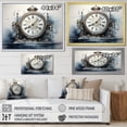 thumbnail image 4 of Designart "Timeless Reflections of the Clock" Fashion Floater Framed Canvas Print, 4 of 7