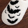 thumbnail image 4 of Pantuflas Murciélago Peludas para Halloween Felpa Cómodas Y Suaves Hombres Mujeres, 4 of 9