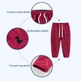 thumbnail image 3 of HuaAngel Boys Athletic Sweatpants Cotton with Drawstring Pockets Kids Casual Pants 3 Pack Sizes 2-8, 3 of 5