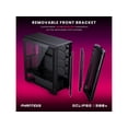 thumbnail image 3 of Phanteks Eclipse G500A D-RGB Fanless Edition, High Performance Mid-Tower Case, Mesh Front Panel, Integrated D/A-RGB Lighting, Tempered Glass Window, Black, 3 of 8