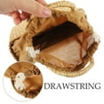 thumbnail image 2 of FRCOLOR  Straw Bag Woven Handbag Purse The Tote Travel Bags Women's Miss, 2 of 8