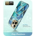 thumbnail image 5 of i-Blason Cosmo - Protective case for cell phone - polycarbonate, thermoplastic polyurethane (TPU) - ocean blue - 6.7" - for Apple iPhone 14 Pro Max, 5 of 7