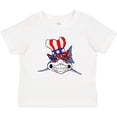 thumbnail image 3 of Inktastic 4th of July Patriot Shark Boys or Girls Toddler T-Shirt, 3 of 5