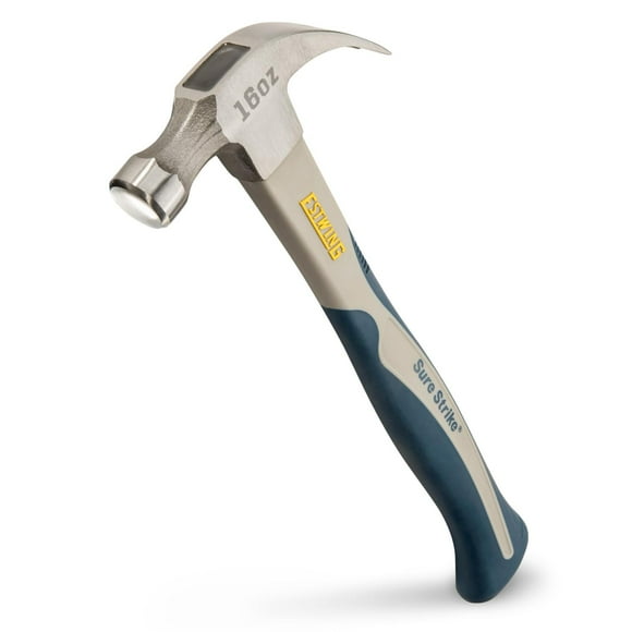 Martillo Curvado ESTWING Sure Strike Fibra Carbono 16 Oz Cara Lisa multicolor