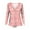 Pink-Valentines Pajama, variant on FNFYFH Women’s Valentines Deep V Neck Shorts Long Sleeve Knitted One Piece Bodysuit Sexy Pajama Onesie Bodycon Rompers Overall