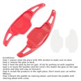 thumbnail image 4 of Carbon Look Steering Wheel Paddle Shifter Extensions For Chevy Camaro 12-15, 4 of 12