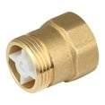 thumbnail image 4 of Almencla Brass Garden Hose Check Valve 1" for Way Backflow Preventer Check Valves for, 4 of 6