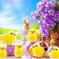 thumbnail image 3 of 60 Pcs Mini Easter Chicks Yellow Easter Chenille Chicks 26-27s, 3 of 5