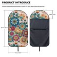 thumbnail image 6 of Garronmavis Car Seat Towel Cover 1 PC Waterproof Stain Resistant Washable Universal Fit Front Seat Protector Applicable for Cars SUVs Trucks Sedans Vans Auto Interior Accessory, 6 of 8